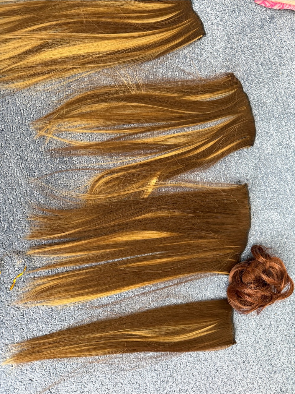 Premium Women’s Clip-In Hair Extensions - Light Brown